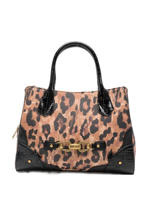 borsa donna a mano leopardata JUST CAVALLI | 79RA4BH1ZSD23QL7
